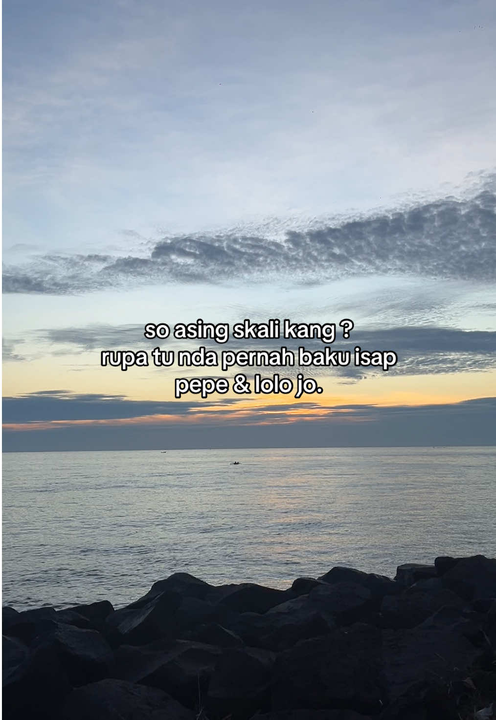 ujang pa ngni situ ? #katakata #manado #storywa #fyp #trending 