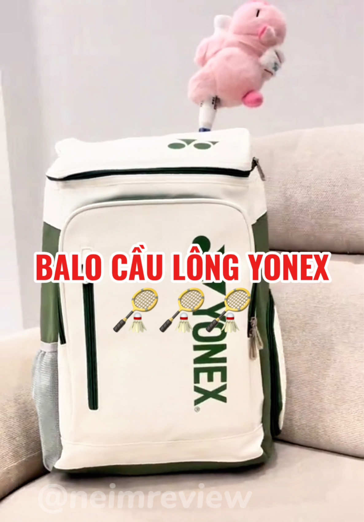 Balo cầu lông #Yonex. Hàng nội địa Trung #caulong #balocaulong #baloyonex #balothethao 