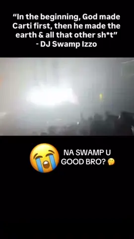 Swamp izzo always gotta be glazing 😭🤦‍♂️ #fyp #carti #funny #concert #viral