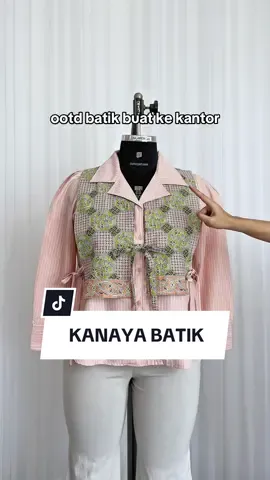 lagi cari outfit batik dengan desain stylist?? kanaya batik jawabannyaa😍 #bigissimo #batikmodern #kemejajumbo #racuntiktok #ootdjumbo 