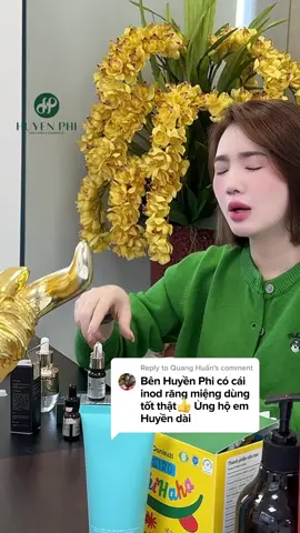 Anh chị em bị hôi miệng dùng em tinh dầu INOD đảm bảo mê tít 😻 Hơi thở thơm mát, sát gần nhau hơn 😻  #HuyenPhi  #inod 