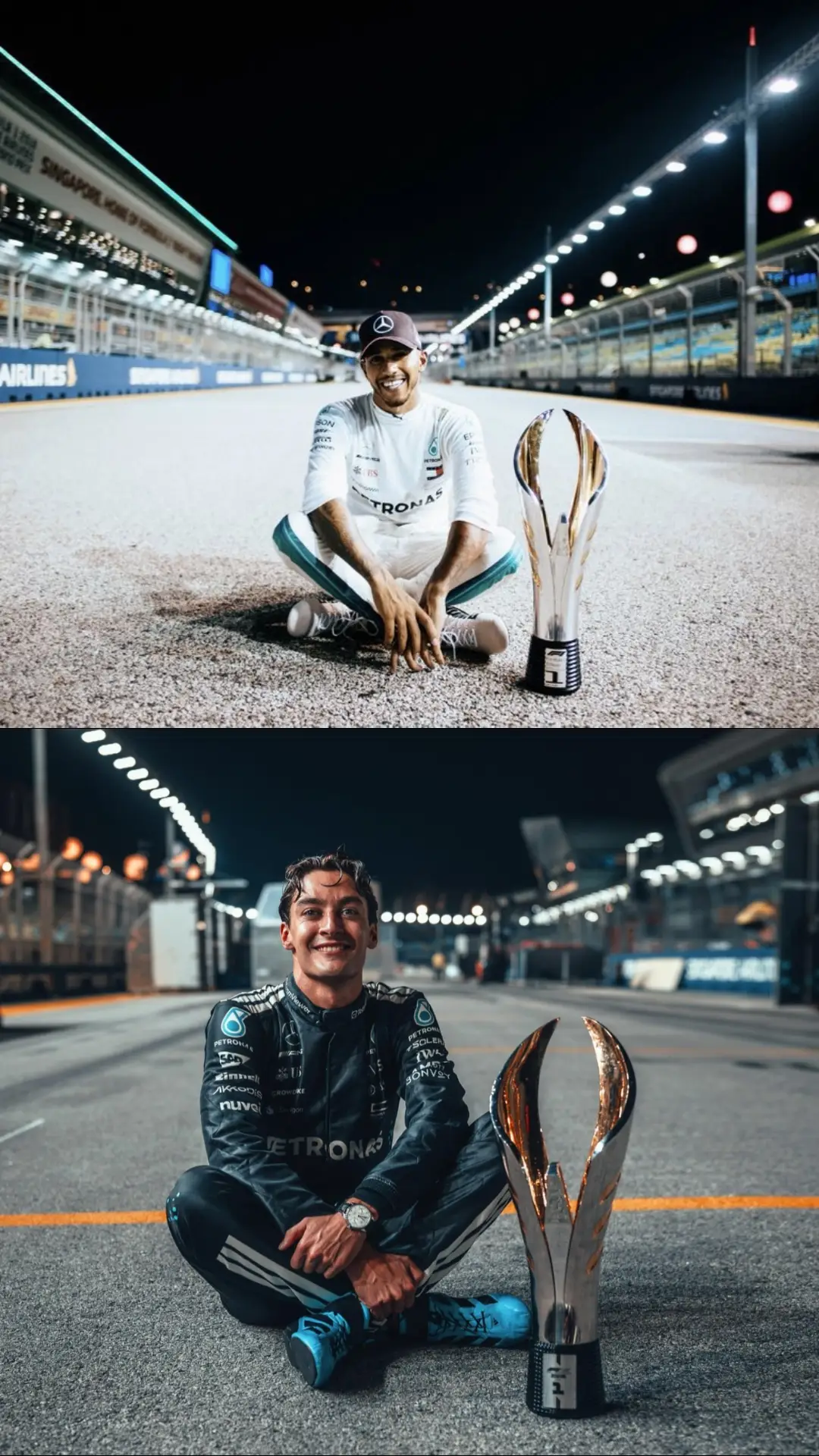 #lewishamilton #georgerussell 