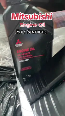 Fully Senthetic Engine Oil #oil #car #auto #fullysenthetic #mitsubishi @DK AUTO PARTS STORE @PhAdvance Autoshop 