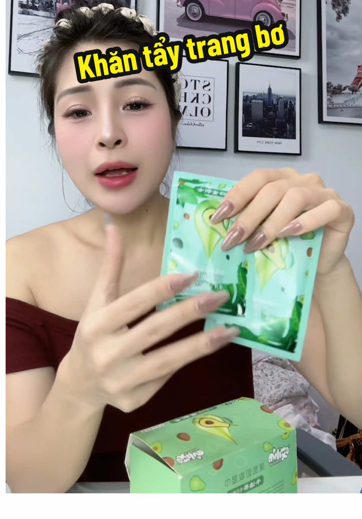 Tôi tìm được em khăn ướt tẩy trang siêu tiện lợi#taytrang #nuoctaytrang #taytrangquocdan #nhungthone #nhunghaiphongreview 