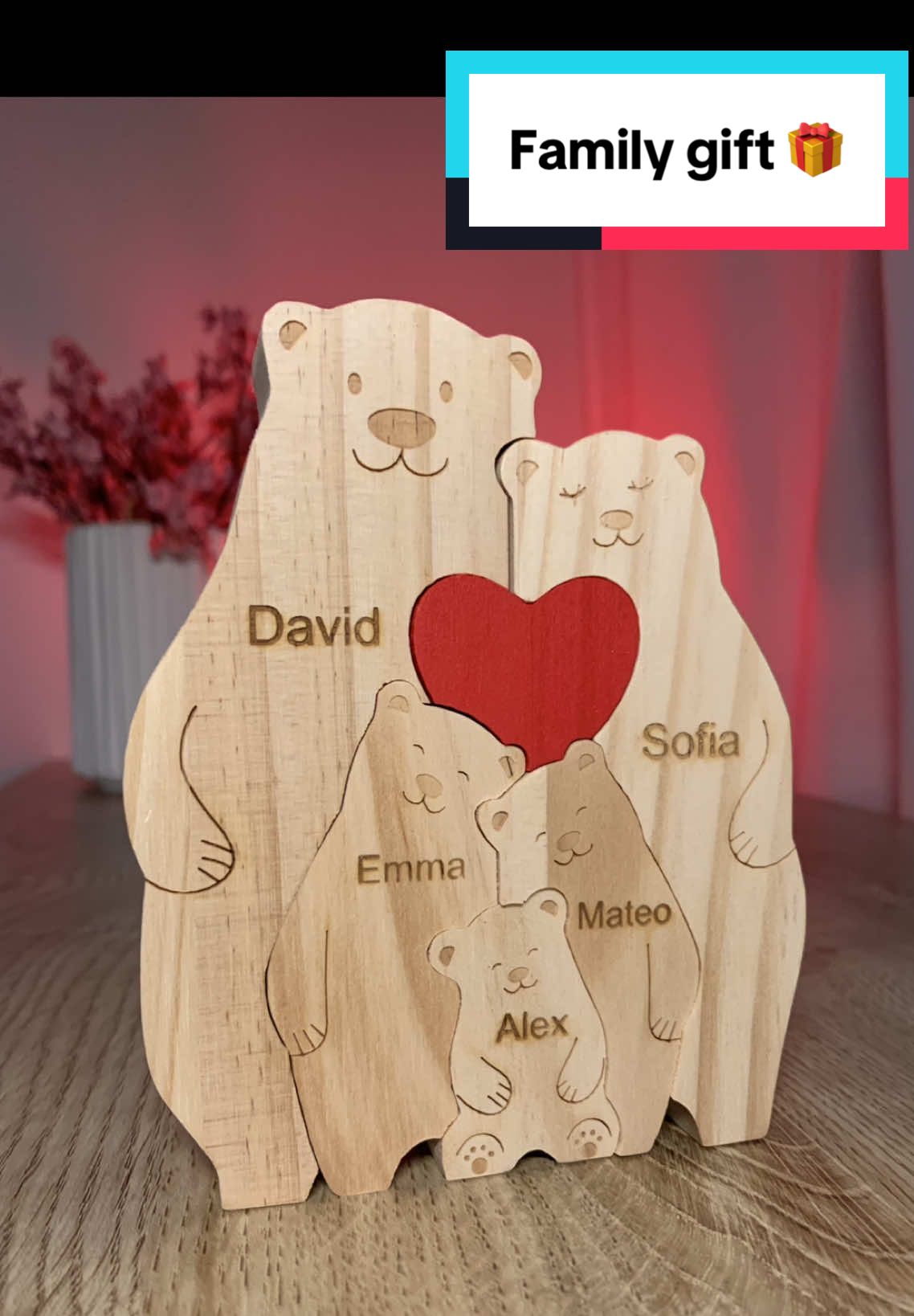 ❤️ The sweetest way to say I love you 🥰🧸 Link in bio 🔗  #family #familytime #iloveyou #fyp #tiktokmademebuyit 