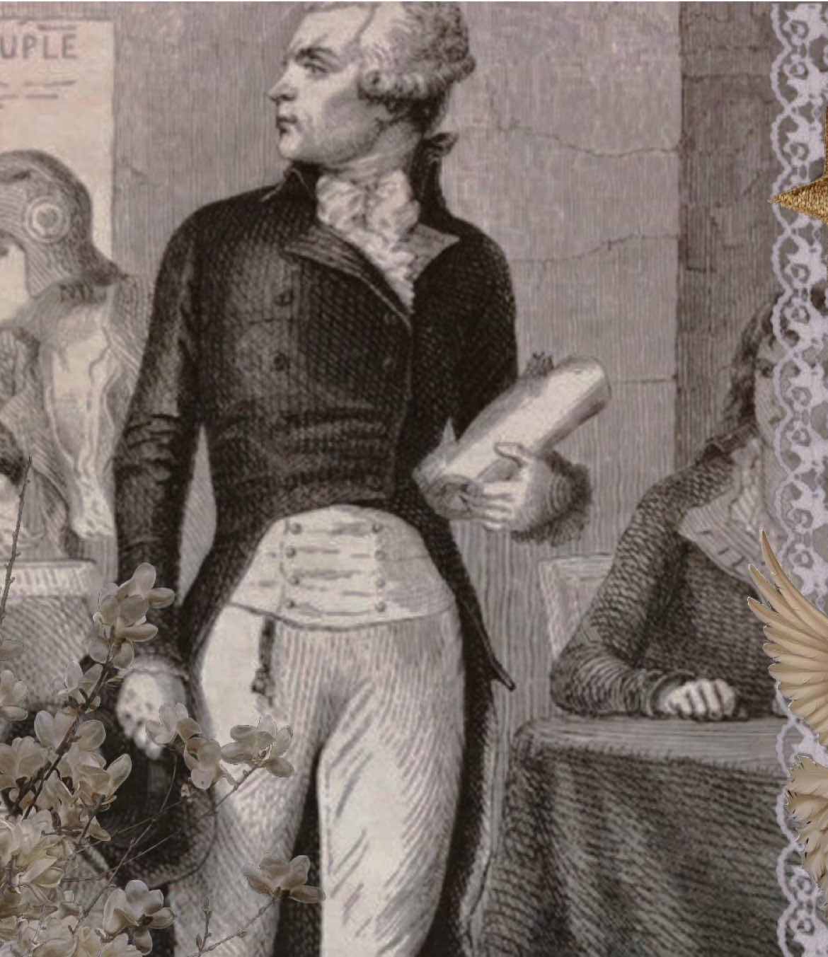 he looks so mischievous on that painting of him where he’s younger  #fy #robespierre #robespierreedit #frev #frenchrevolution 