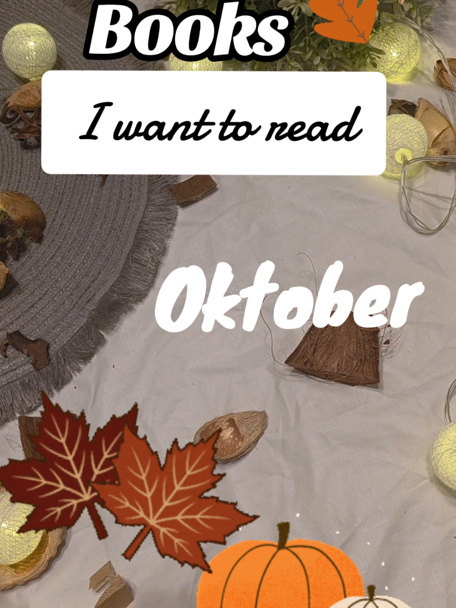 Meine Oktober TBR🍄‍🟫🍁 Was steht bei euch auf der Liste?😊 #oktobertbr #BookTok #tbr #booktokgermany #bookishtiktok 
