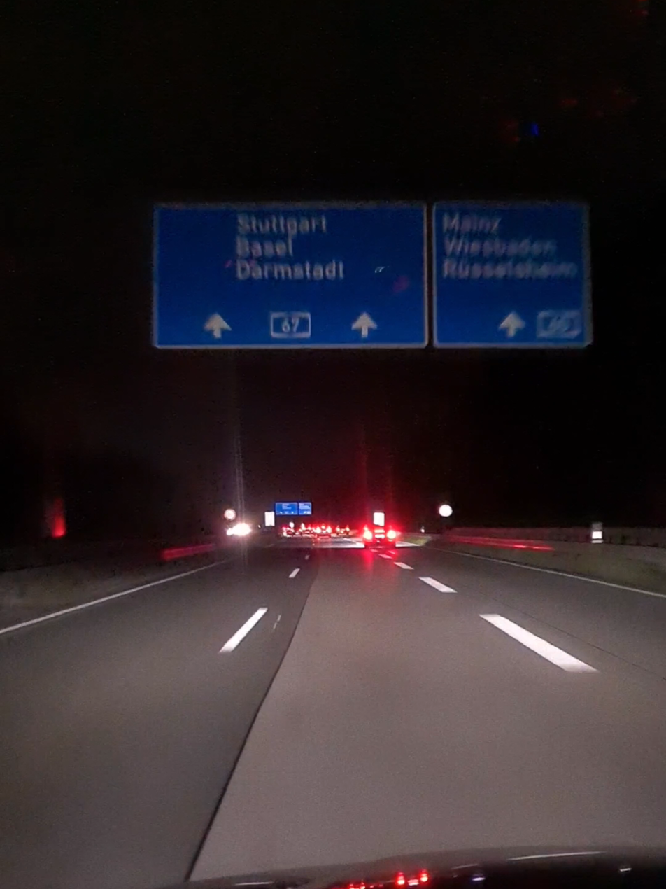 #creatorsearchinsights #nightdriving #travelboy #autobahn #germany 