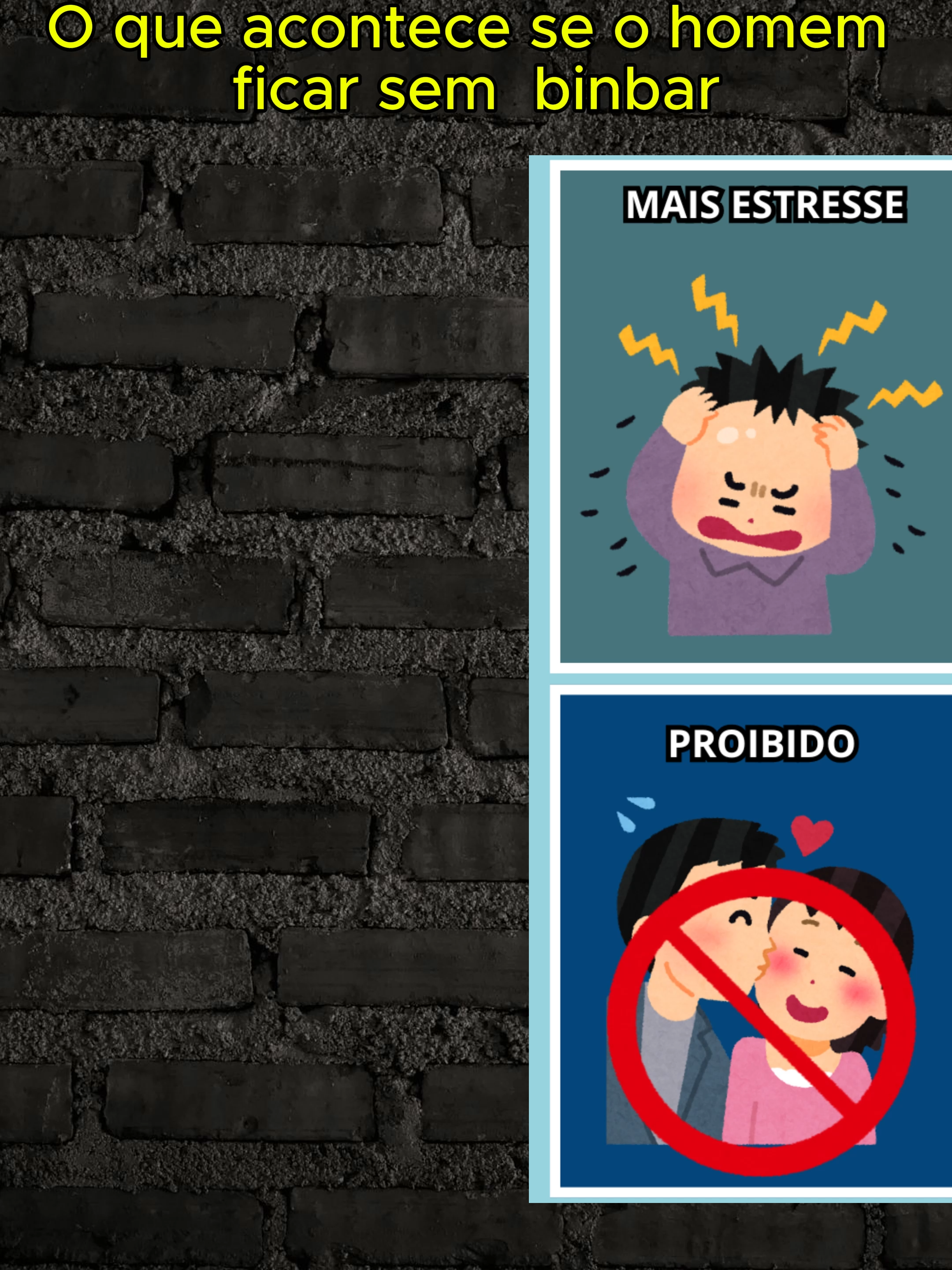 O que acontece se o homem ficar sem  binbar #namorar #homem #mulher