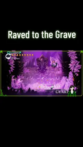 Raved to the Grave Game: Hollow Knight  Twitch: CagedLeprechaun using a program called Dixper got hit with the Rave in the Grave jumpscare #hollowknight #leprechaun #dixper  #vtuber  #games 