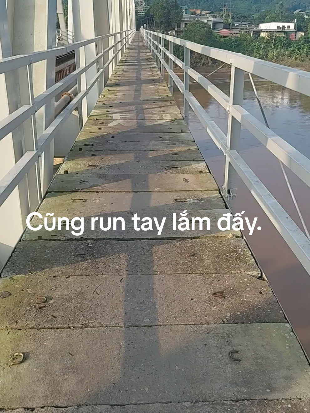 Cây cầu gắn bó 1 thời tuổi thơ.