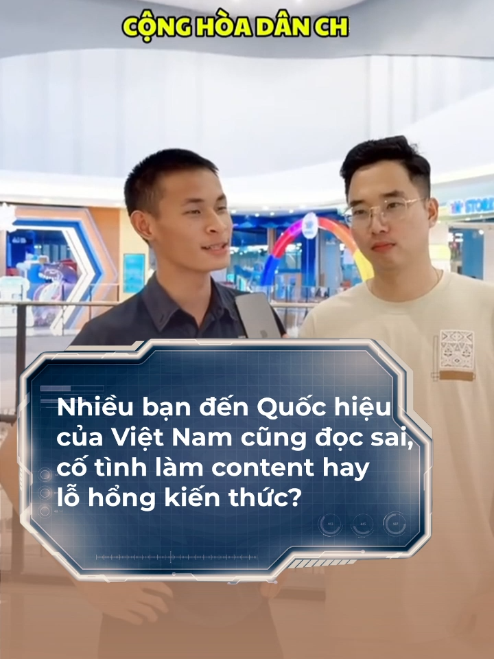 Nhiều bạn trẻ đến Quốc hiệu của Việt Nam cũng đọc sai, cố tình làm content hay lỗ hổng kiến thức nghiêm trọng? #saudrama #tiktoknews #tiktokgiaitri #quochieuvietnam
