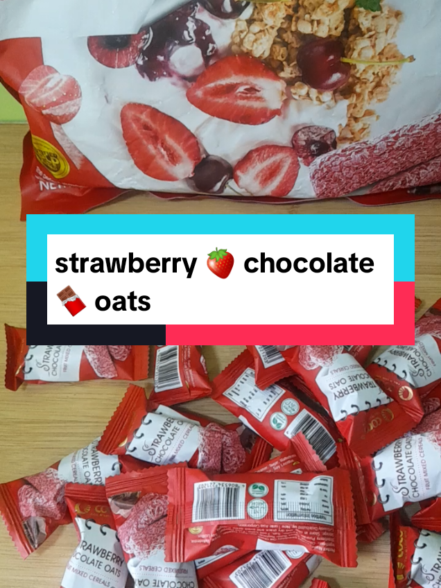 🍓 strawberry 🍓  chocolate oats fruit mixed cereals  nakaka busog na kutkutin kaya habol na po.#trendingproducts #recommendations #productpromo  #creatorsearchinsights 