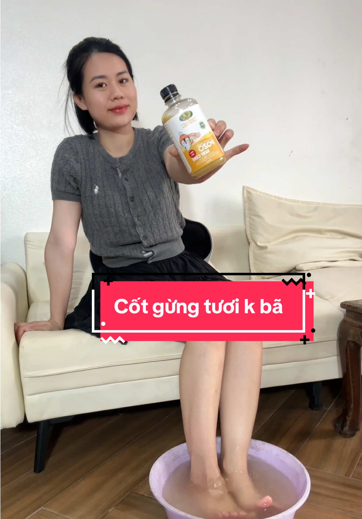 K chỉ là các con mới cần ngâm chân bằng cốt gừng đâu, các mẹ cũng rất cần đấy nha #mecamrevieww #cotgungkhongba #cotgungpozo #pozokids #cotgungtuoi 
