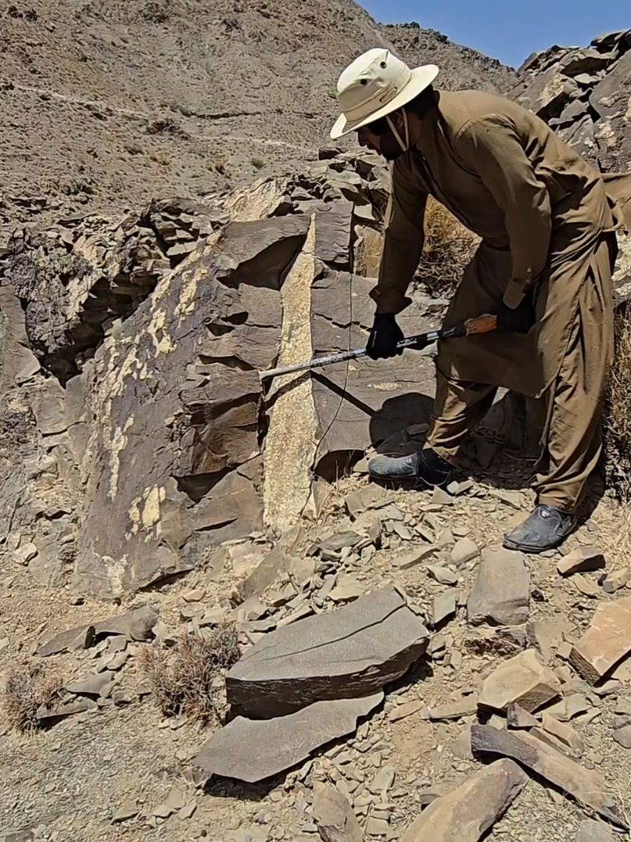 Hidden Stone Secrets Buried For Centuries 🌍✨ #stonemining #hiddenstones #mystery #fyp #viral 
