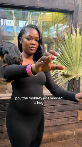He loved me 🥹😂❤️ #vacation #fyp #monkey