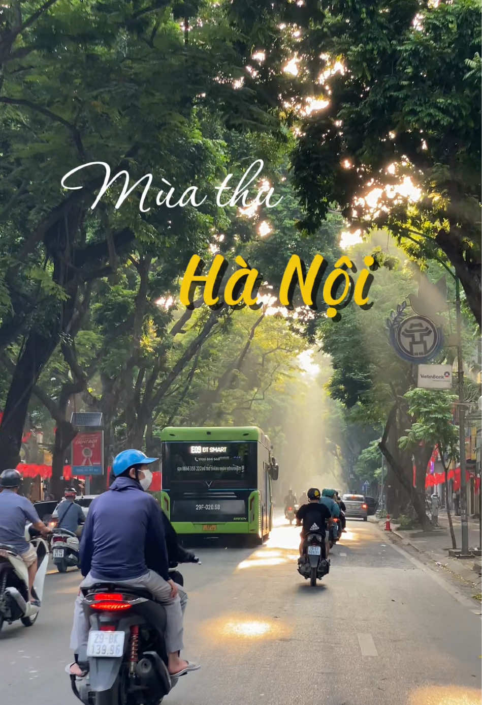 Mùa thu Hà Nội 🍂 #muathu #muathuhanoi #hanoi 
