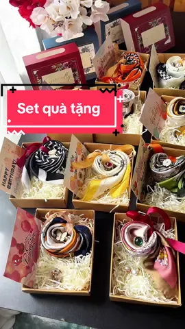 Set qua tặng dịp lễ 20/10#khanlua #setquatang#quatangcogiao #20-10#khanlua70x70 