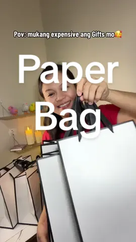 Ang shalla nman tlaga ng gifts mo, kapag ganito ang paper bags mo#paperbag #giftwrap #giftwrapping #Undas #paperbags 