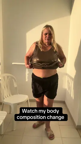Watch my body composition change as I lose five stones in weight (70lbs) #over50women #over50andfabulous #weightlosstransformation #Over50FitnessJourney 