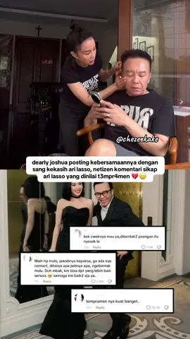 dearly joshua posting kebersamaannya dengan sang kekasih ari lasso, netizen komentari sikap ari lasso yang dinilai t3mpr4men 💔🥲 #arilasso #sifat #komentarnetizen #fyp #viral 