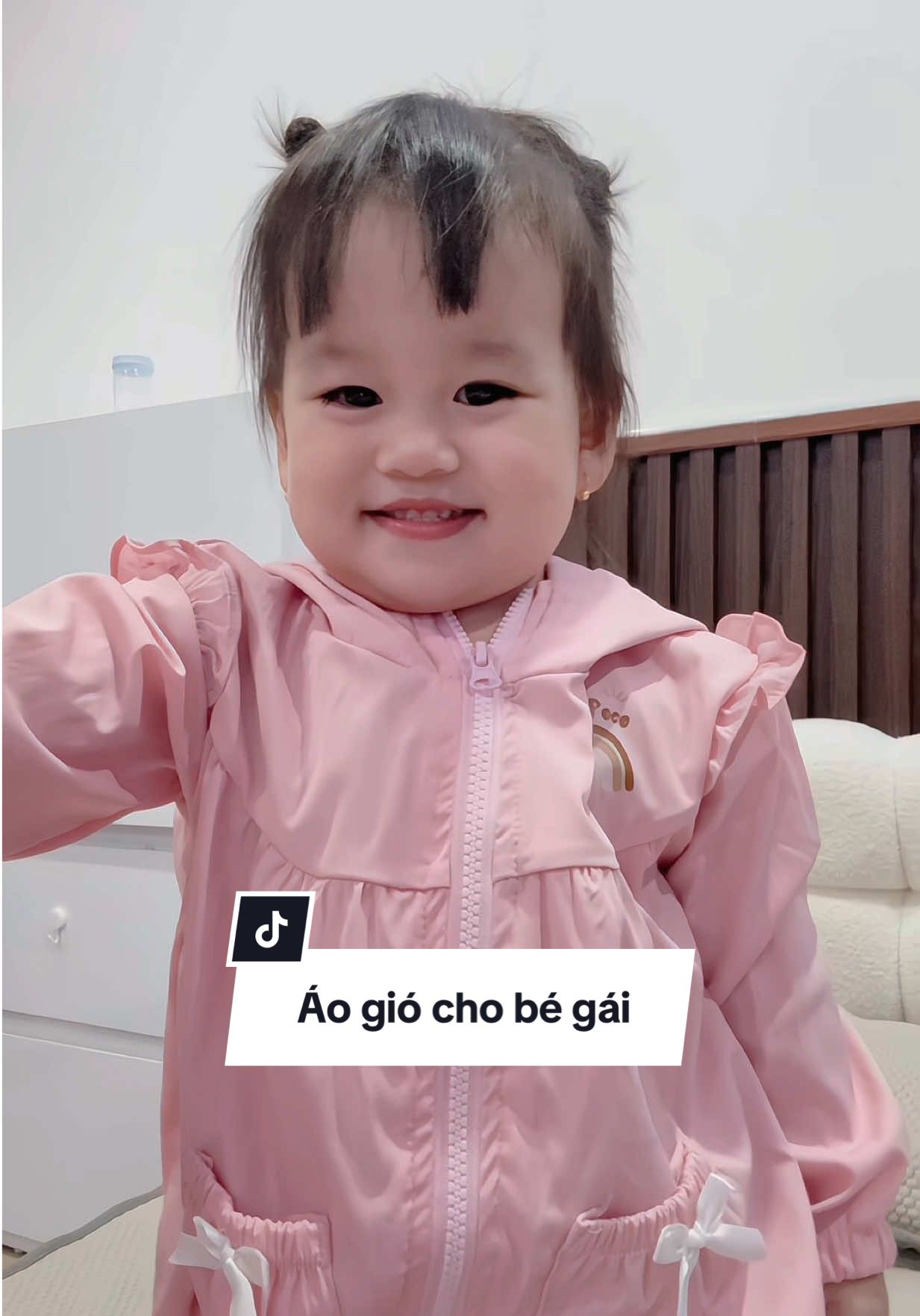 Áo gió xinh xắn cho bé gái 1 lớp #lehaimy #win #fyp 