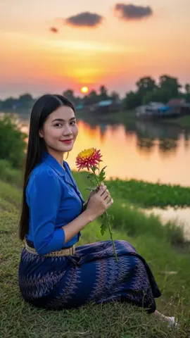 #ទេសភាពស្រុកស្រែ🌄🏜️🌱🌼🌾🐟 