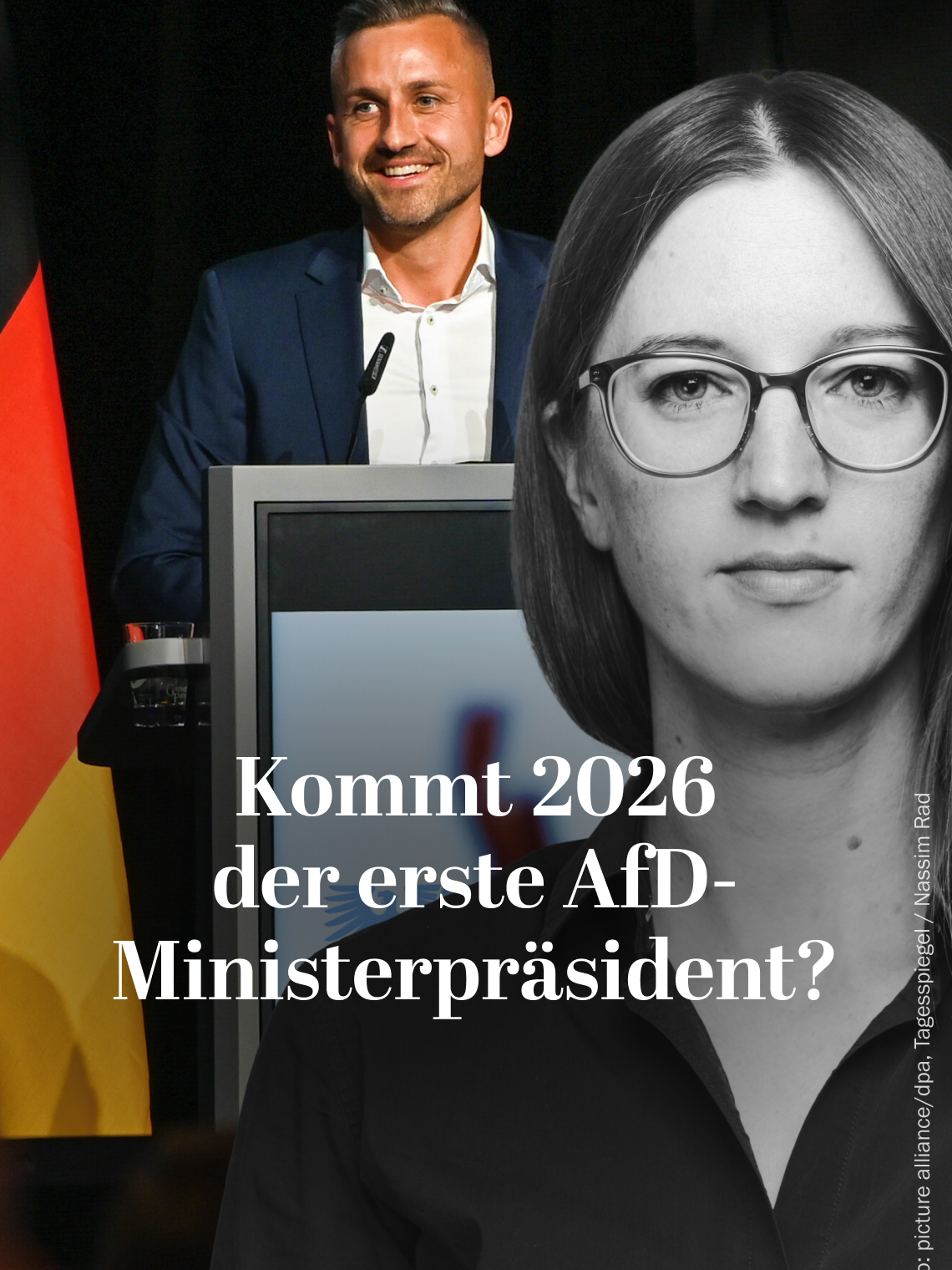 Absolute Mehrheit bei Landtagswahl 2026? In einer aktuellen Umfrage kommt die AfD in Sachsen-Anhalt auf 39 Prozent. Ulrich Siegmund könnte Ministerpräsident werden. Was das genau für ganz Deutschland bedeutet und warum der digitale Wahlkampf noch nicht vorbei ist, kommentiert Stefanie Witte.  Video: Tagesspiegel/ Stefanie Witte & Nassim Rad  #sachsenanhalt #landtagswahl2026 #afd