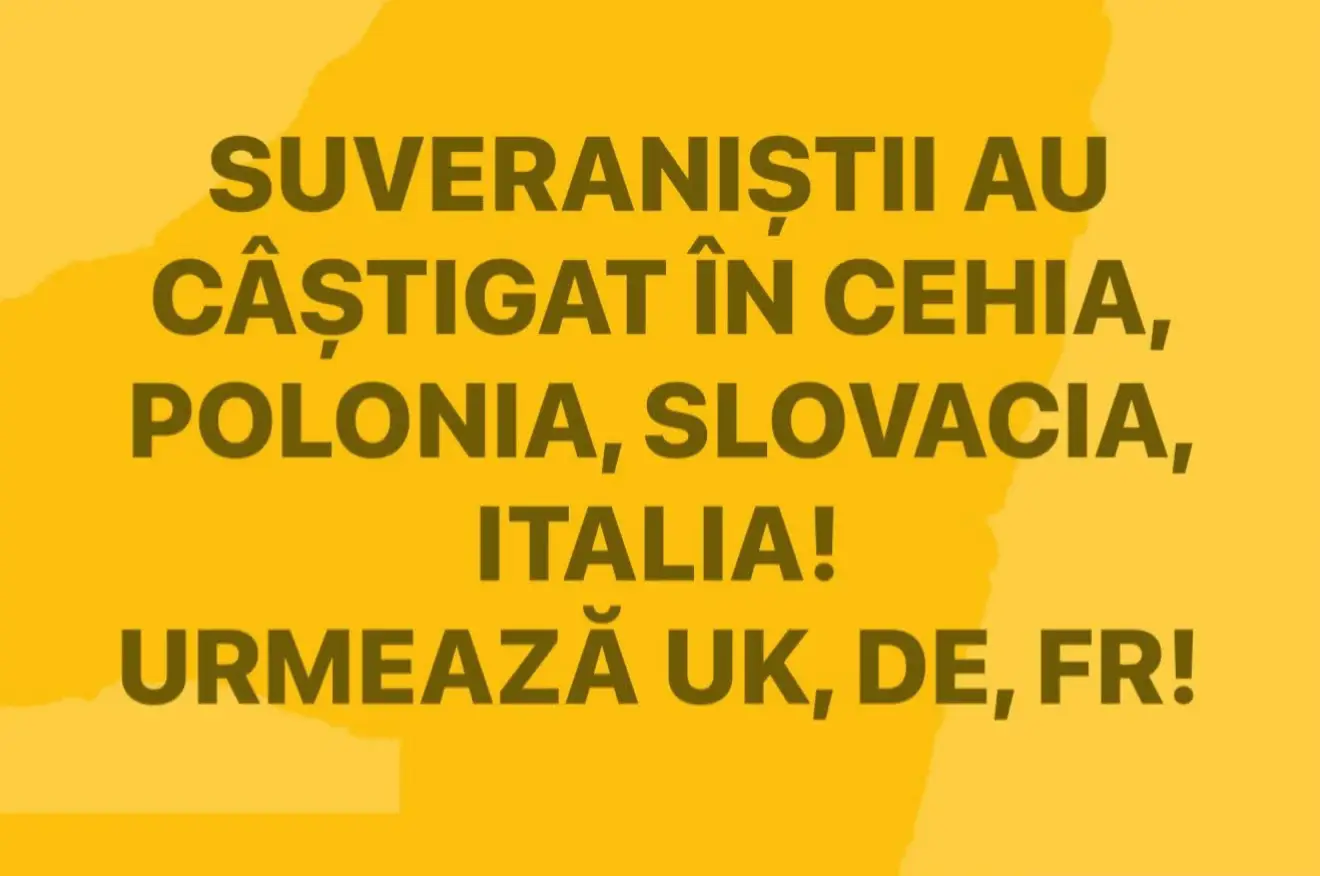 Riscul pentru clasa politică veche nu e AUR, e România care s-a trezit! Traian Băsescu are dreptate într-un singur sens: există un risc. Dar nu pentru popor — ci pentru cei care au condus țara 35 de ani și au adus-o la faliment moral și economic. Românii s-au săturat. De corupție, de minciuni, de partide care și-au bătut joc de economie până am ajuns la 9% deficit și peste o mie de miliarde datorie publică. De guverne care taxează mamele și studenții, dar apără pensiile speciale și firmele de partid. Nu AUR e vinovat că statul se împrumută la dobânzi record. Nu George Simion e vinovat că milioane de români au fost alungați la muncă în străinătate. Vinovații sunt cei care azi dau lecții de „responsabilitate” după ce au furat o generație întreagă. Europa se schimbă. În Cehia, Polonia, Italia, Slovacia, oamenii au ales suveranismul și demnitatea națională. În Franța, Germania și Marea Britanie, partidele de dreapta sunt deja pe primul loc în sondaje. Românii nu sunt mai prejos — vor să-și recapete țara, credința și demnitatea. AUR nu e un „risc”. E șansa de a construi o Românie care nu mai stă în genunchi. Ceea ce vechile partide n-au făcut în 35 de ani, o va face poporul român în următorii cinci.