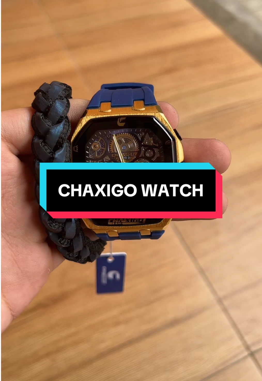 sudah tahan air dan membuat tampilanmu tambah keren😎 #jamtangan #jamtanganpria 