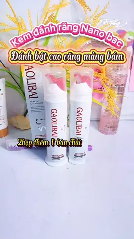 cao răng nhiều mảng bám khiến vàng răng hôi miệng thì thử ngay em gaolibai nano bạc này nhé #kemdanhranggaolibai #kemdanhrang #kemdanhtrangrang #hoakhongheo #xuhuong @Hoa không héo @Hoa không héo @Hoa không héo 