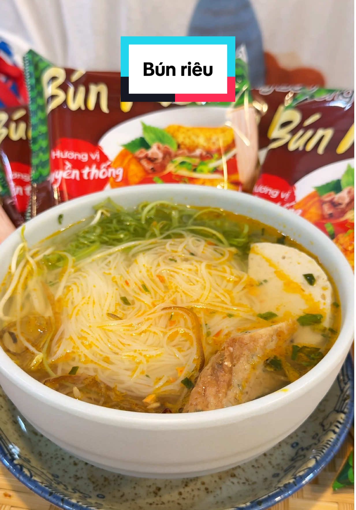 Bún riêu Hương Bếp chuẩn vị truyền thống #meberyne #review #bunrieuhuongbep #thienhuongfood #LearnOnTikTok 