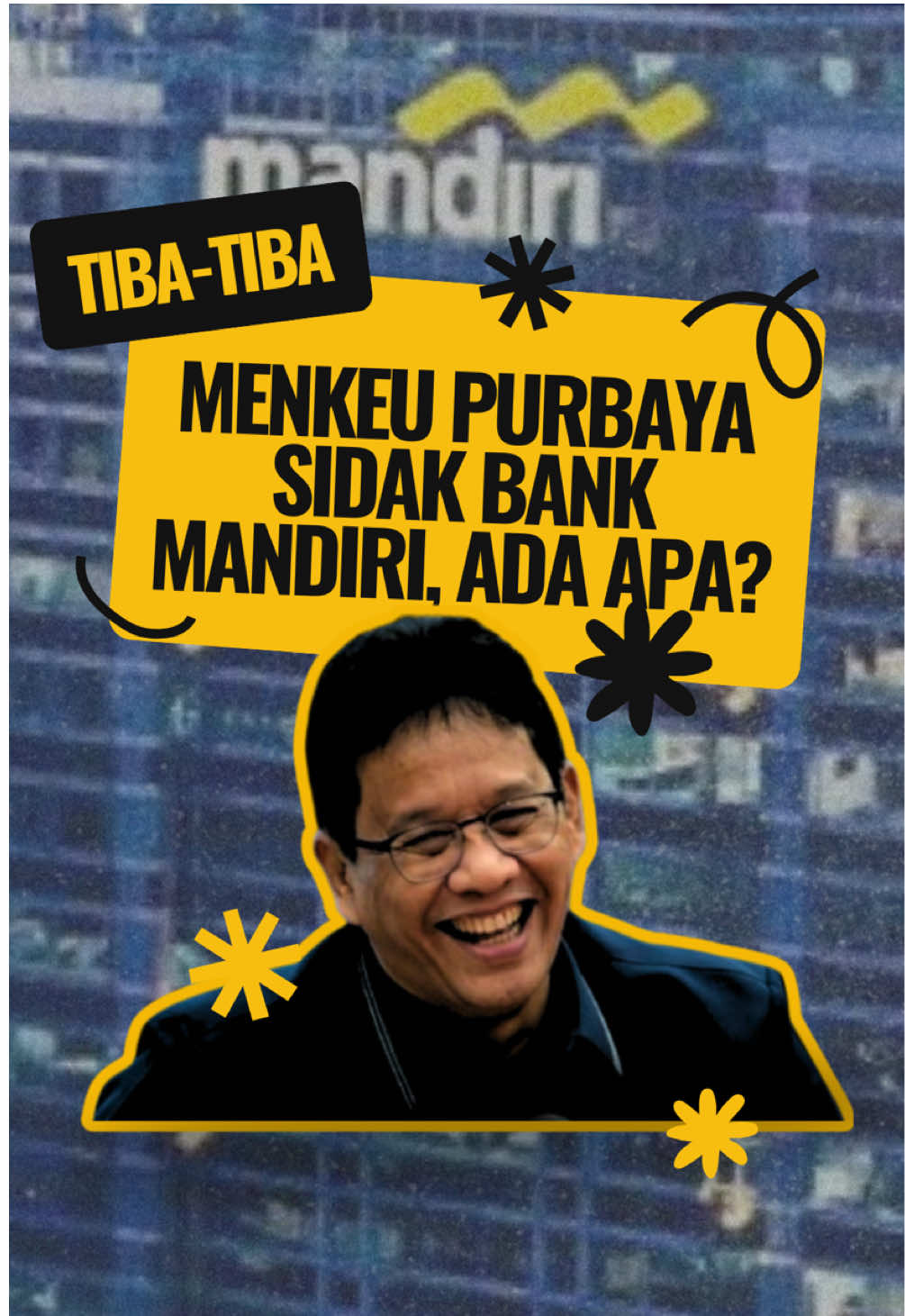 Tiba-tiba Menkeu Purbaya Sidak Bank Mandiri pada Senin (06/10/2025) di Mandiri Club, Jakarta Selatan. Kira-kira ada apa ya? #purbayayudhisadewa #kementeriankeuangan #uangkita 
