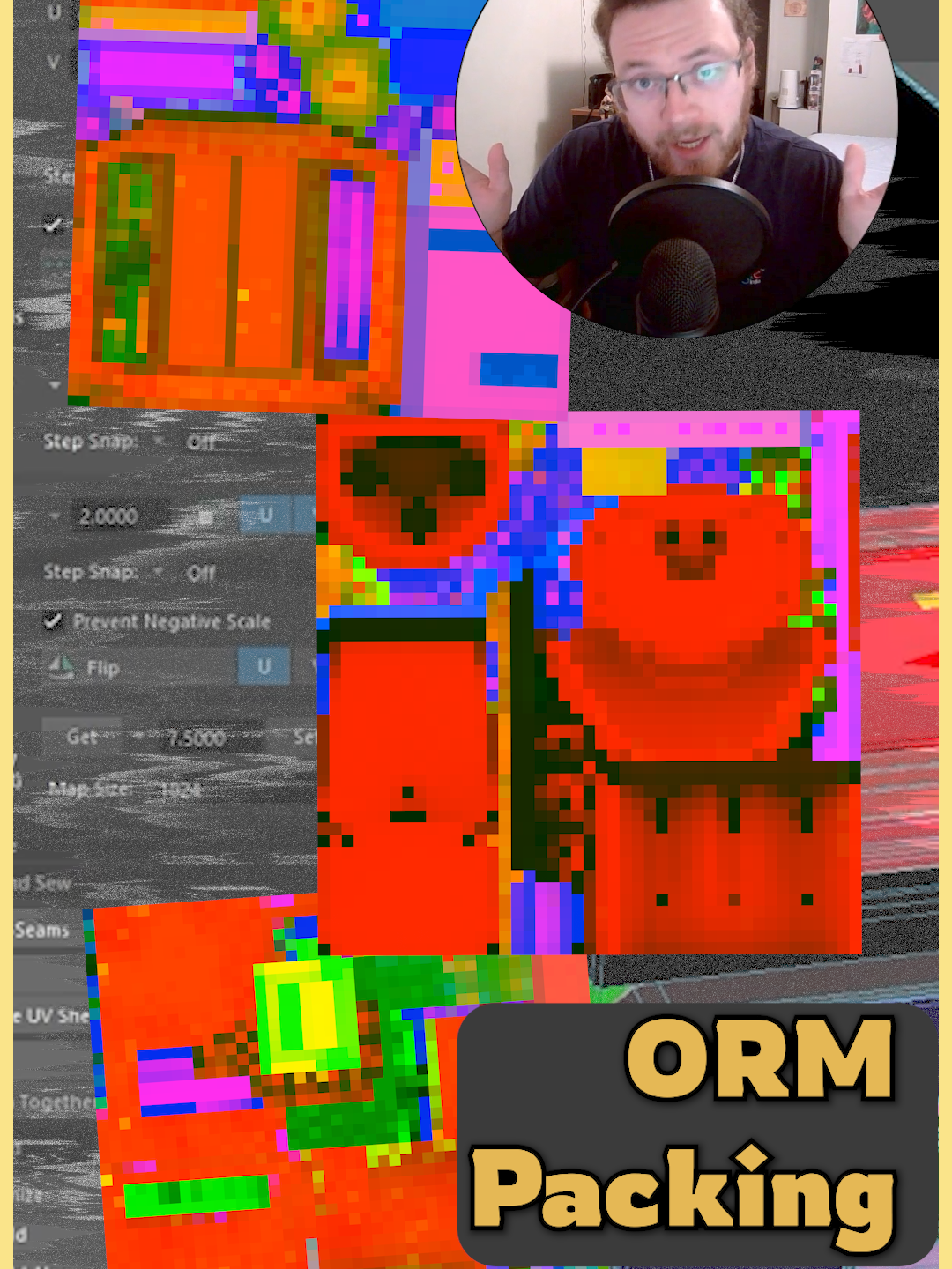 ORM packing will save you time, storage, and hassle. Here's how to do it. #gamedev #digitalart #dev #3dmodeling #3dart #tips #tools #substancepainter