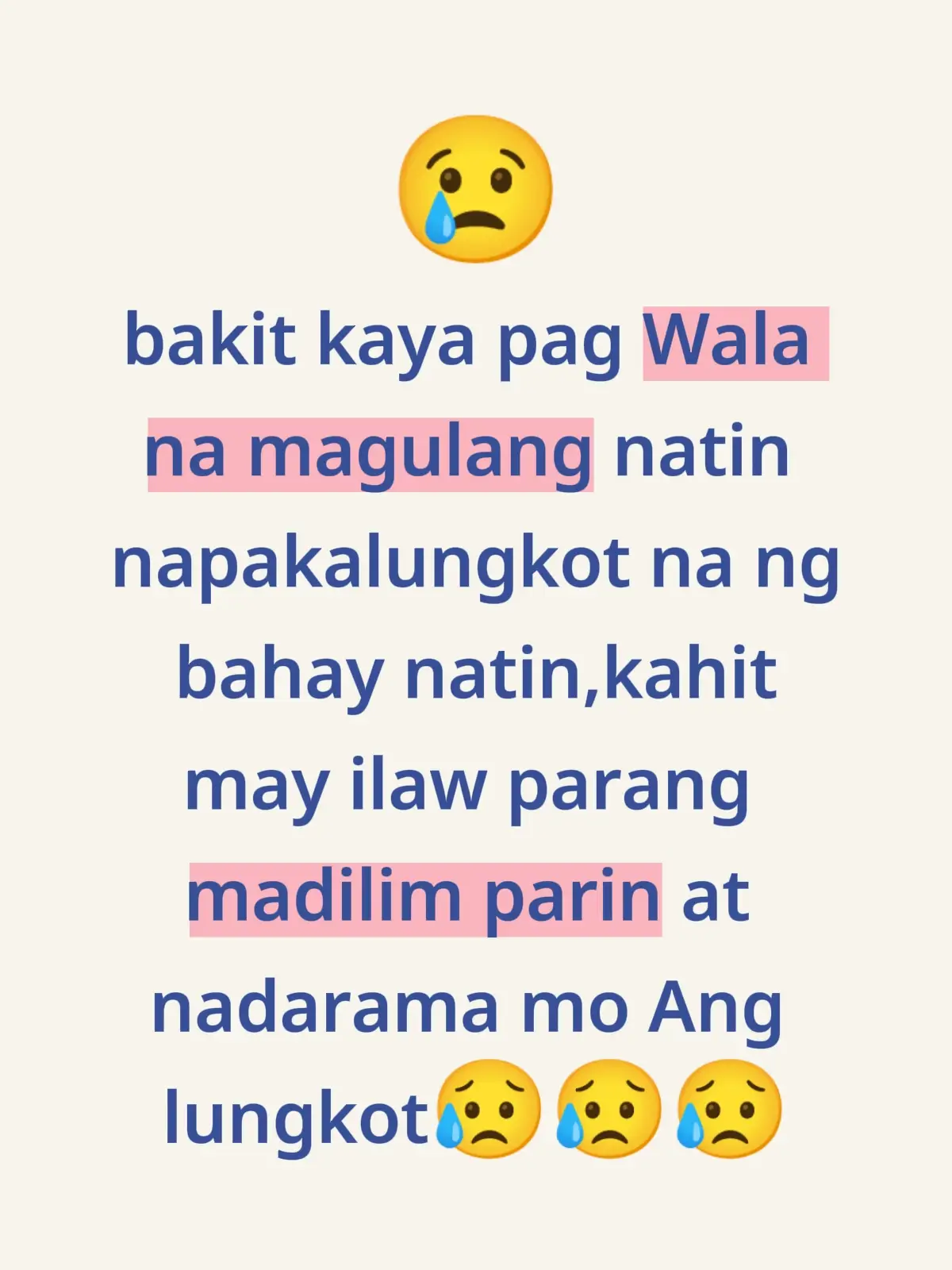 i miss you nanay and tatay😥😥😥