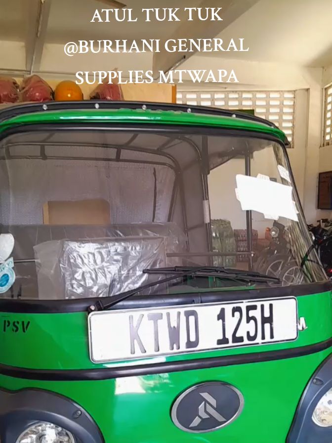 Looking for a tuk tuk that works as hard as you do?Karibu Burhani General supplies mtwapa #Atul tuk tuk #tuktuk#burhani #mtwapa 
