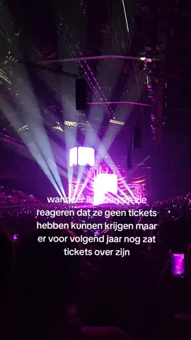 Er zijn gewoon nog tickets! Dus wil je nog en 