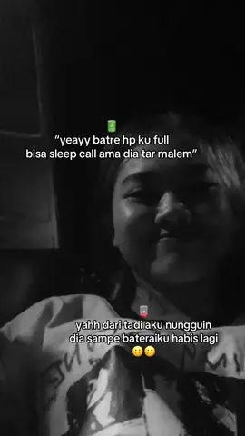 dia gtw kl gua gabisa tdr klo ga ditemenin😅 #fypage #sleepcall #4u 