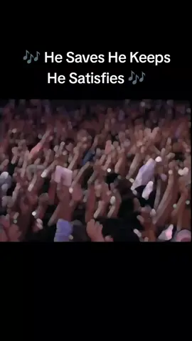 He Saves He keeps He Satisfies song with lyrics  #foryoupage #hopeministries #gospelsongs #lyricsvideos #fyp 