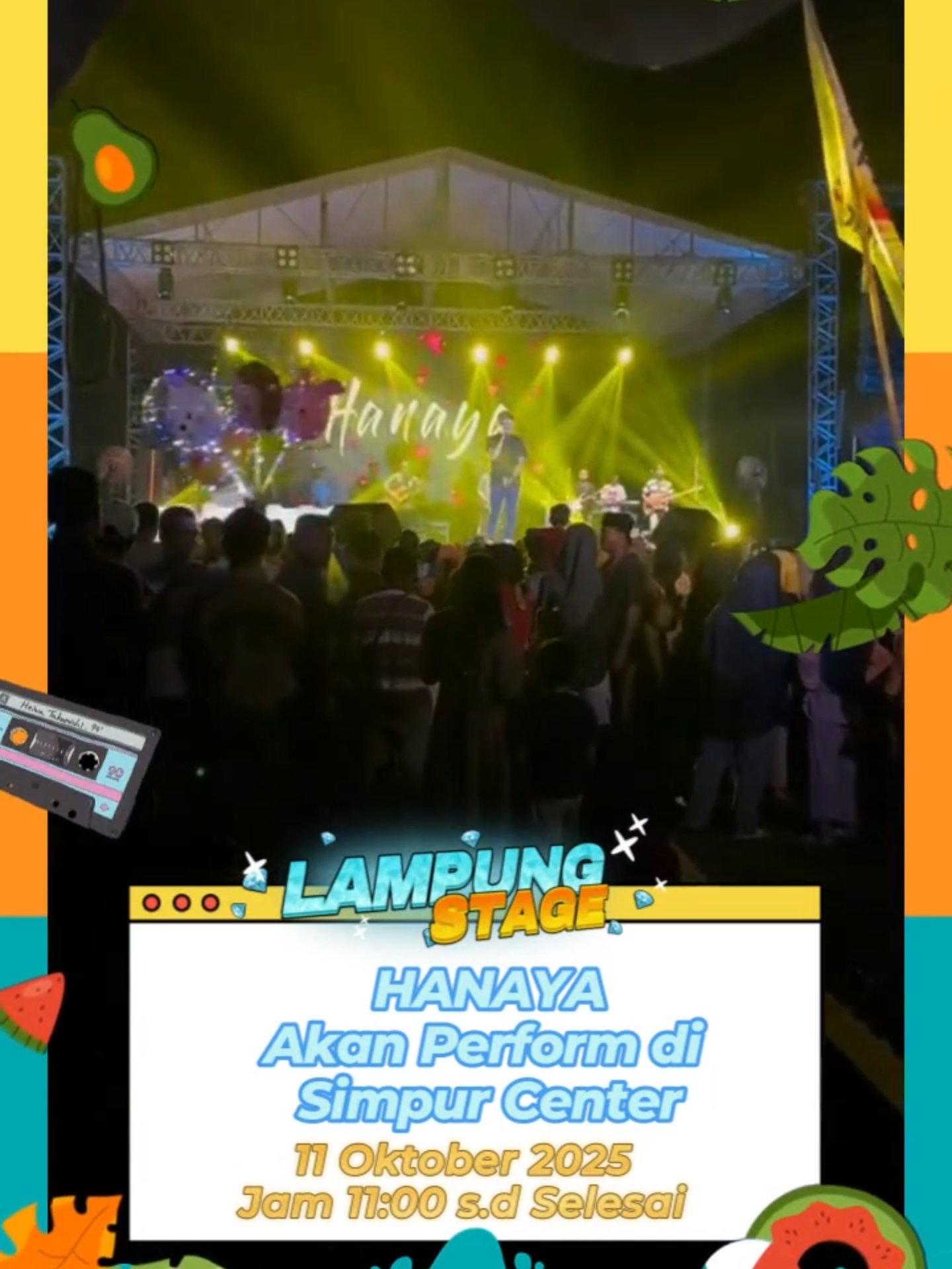 GRATIS!!! Yang gabut dihari sabtu mending merapat ke Cimpur Center jajan sambil joget bareng @hanaya.official_