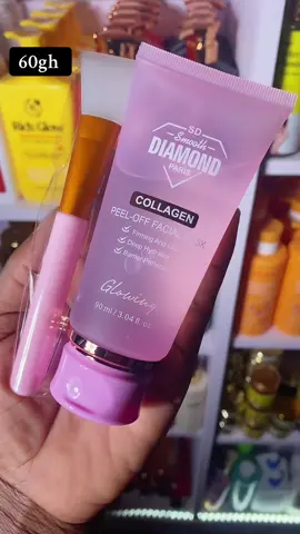 Smooth diamond collegen peel of mask  #fyp #skincare #facecare #facialmask 