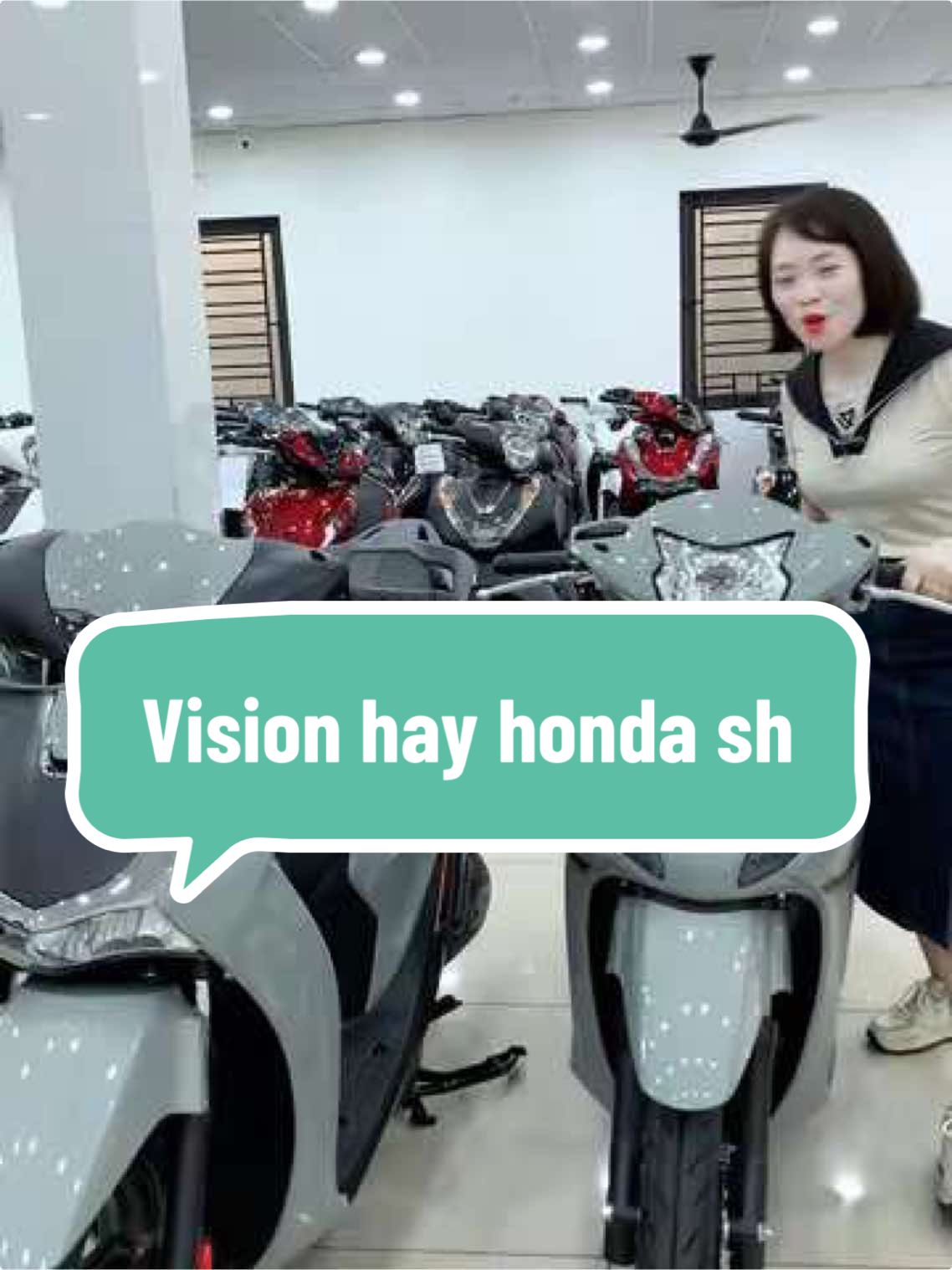 Honda Vision hay hond sh bạn chọn mẫu xe nào? #hondash #hondavision