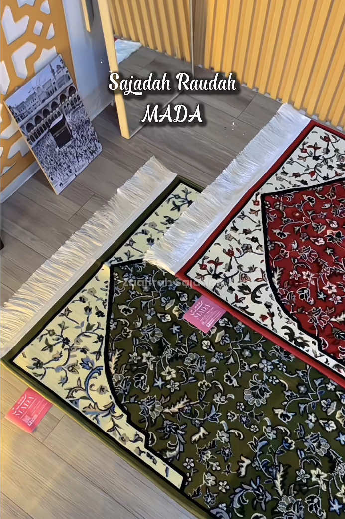 Sajadah Raudah MADA  #gajiansale #promoguncang1010 #sajadahraudah #sajadahkarpet #zaafirahsajadah 