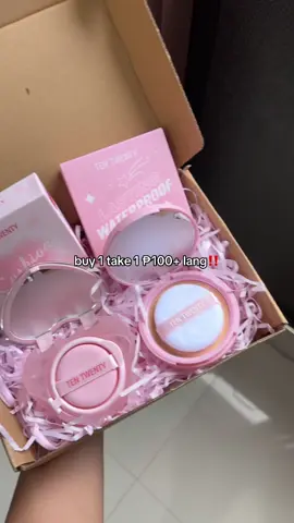sale at buy 1 take 1 pa‼️😭 DISCLAIMER: Prices shown may be changed anytime by the seller and isn’t CONTROLLED BY THE CREATOR. CLICK ON THE LINK FOR THE LATEST PRICING. #facepowder #bbcushion #buy1take1 #makeup #fyp 