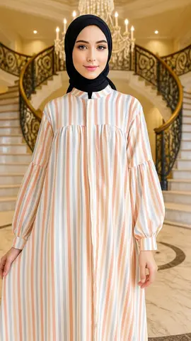 GAMIS SAMARA Rayon Lengan Balon