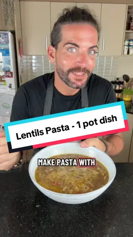 Pasta with Lentils | A One-Pot Neapolitan Classic A humble, hearty, and soul-warming dish that every Italian Nonna has made at least once. This one-pot Pasta e Lenticchie is simple yet deeply comforting — made with just pantry staples, ready in minutes, and packed with flavour. Perfect for busy days or cozy evenings when you want something nourishing and satisfying. Ingredients (for 2–3 pax): 	•	1 can of lentils 	•	260–300g small pasta or broken spaghetti 	•	4 cherry tomatoes 	•	1 clove of garlic 	•	Olive oil 	•	Salt 	•	Parmigiano Reggiano to finish Instructions: In a tall pan, add olive oil and garlic and sizzle gently. Add cherry tomatoes, lentils, and two tins of water. Cover and bring to a boil over high heat for 5–7 minutes. Add pasta, remove the lid, and cook directly in the soup until tender. Serve hot, topped with grated Parmesan and a drizzle of extra virgin olive oil. Find more traditional Italian recipes like this at 👉 www.cookingwithtucci.com 👉 If you enjoy my videos, I’d really appreciate your support — even a small gesture makes a big difference. You can follow, share, or buy me a coffee at: ko-fi.com/cookingwithtucci #cookingwithtucci #pastaelenticchie #neapolitanfood #italiancomfortfood #italiancuisine     