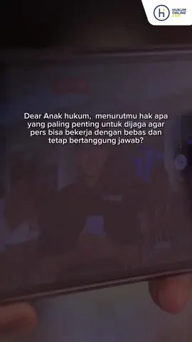 Kebebasan pers adalah pilar demokrasi. Yuk, pahami hak-hak yang perlu dijaga demi informasi yang berkualitas.#Hukumonline #Hukum 