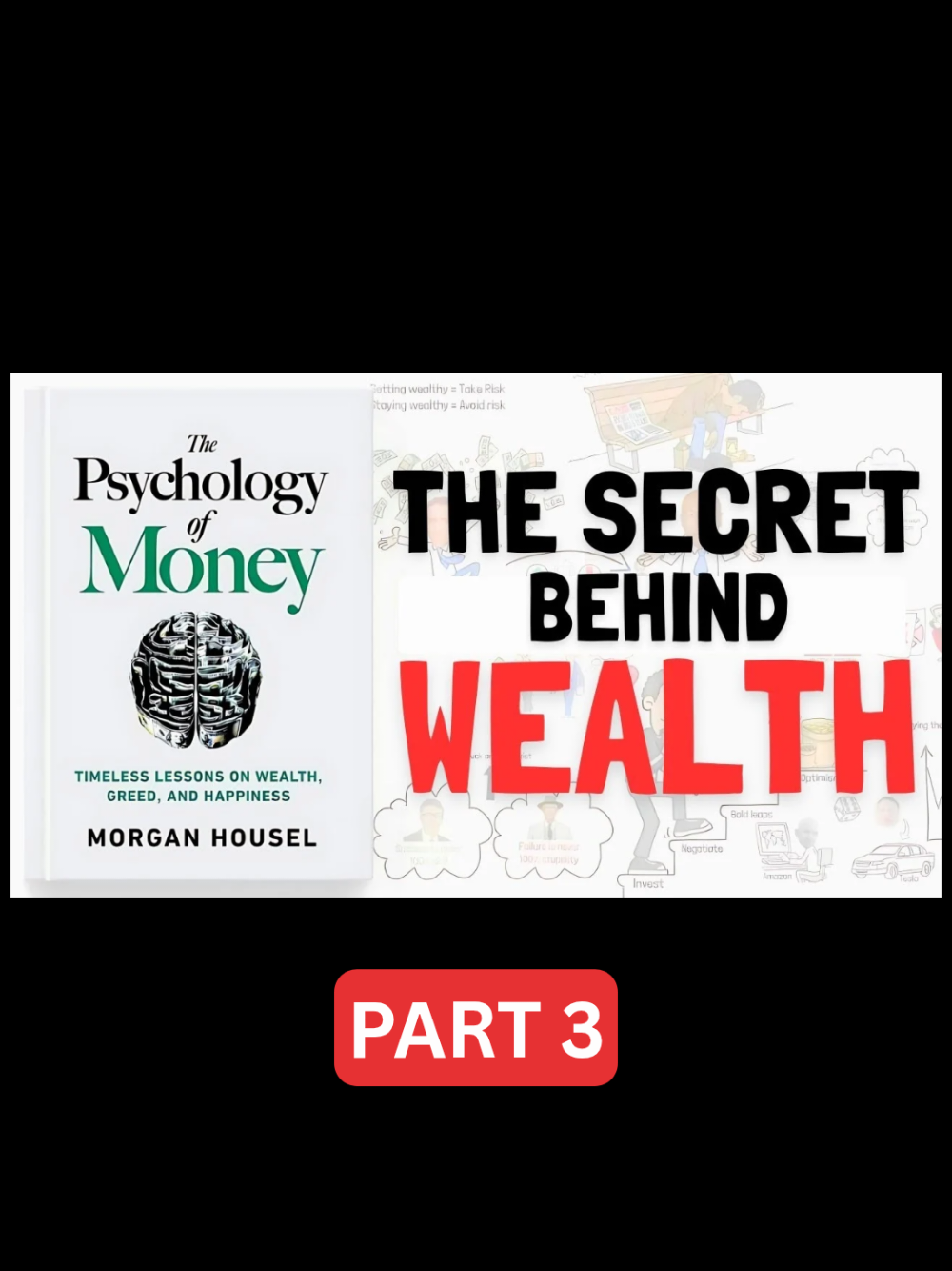 The No.1 Secret Behind Wealth. The Psychology Of Money By Morgan Housel #MoneyMindset #WealthBuilding #ThePsychologyofMoney #financialfreedom #MoneyTips 