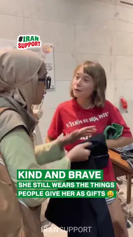 She even has that green hat with the frog on it, he carries it everywhere.😅🥹 You can't tell how much he appreciates them. Love ❤️ 𝗦𝗼𝘂𝗿𝗰𝗲 | 𝗜𝗿𝗮𝗻 𝗦𝘂𝗽𝗽𝗼𝗿𝘁 #Iransupport  #irankeytopalestine 