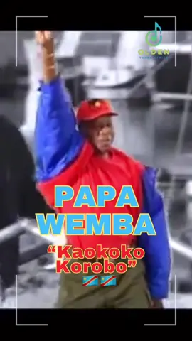 PAPA WEMBA - Kaokoko Korobo | 🇨🇩 #Congo #Music #TikTok #FYP #OldenTunesAfrica 